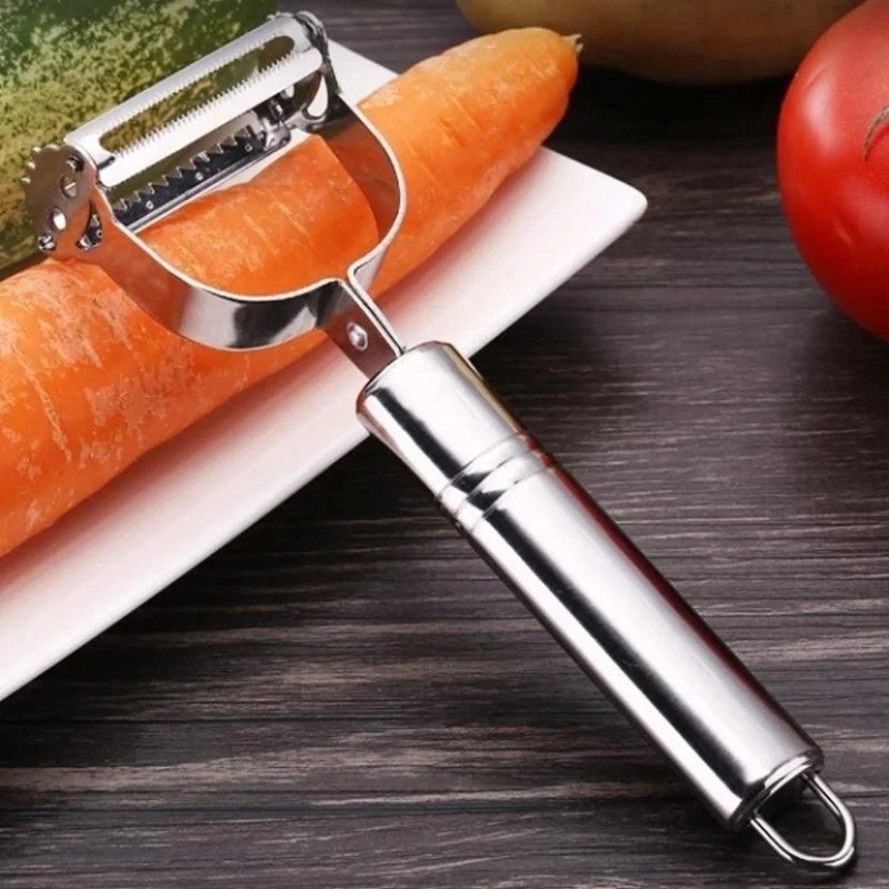 Meal Prep Keto - Stainless Steel Julienne Peeler Zucchini Noodle