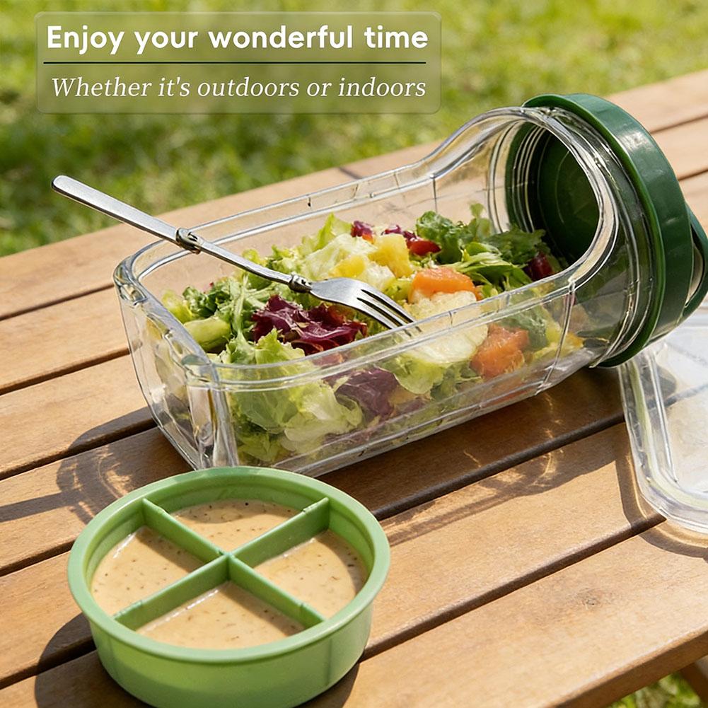 Portable Salad Container Jar w - Meal Prep For Office review and price