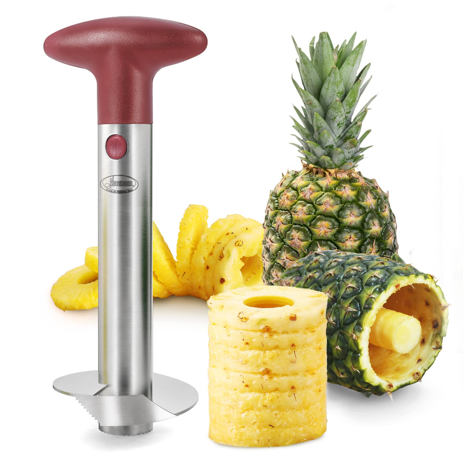 Heavy Duty Pineapple Cutter An - Pineapple Corer Slicer review and price
