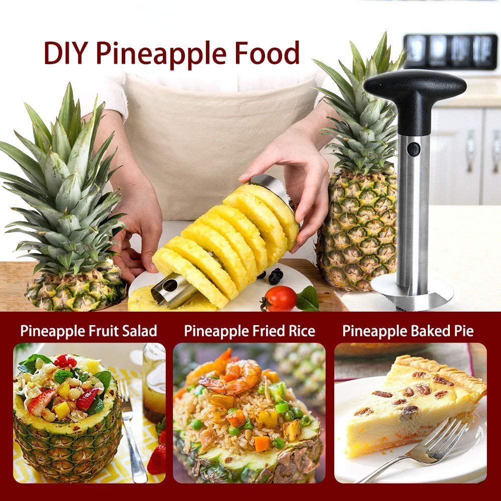 Heavy Duty Pineapple Cutter An - Pineapple Corer Slicer review and price