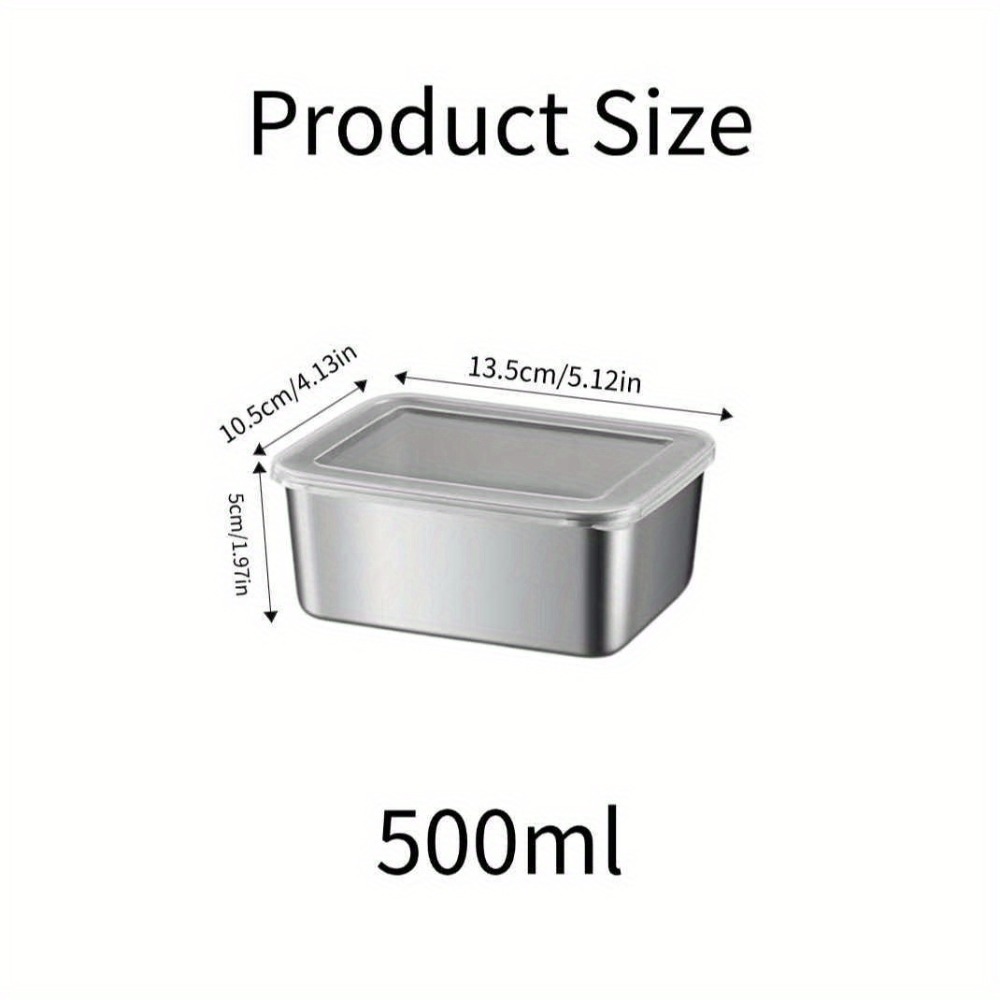5pc Stainless Steel Food Stora - Meal Prep For Office review and price