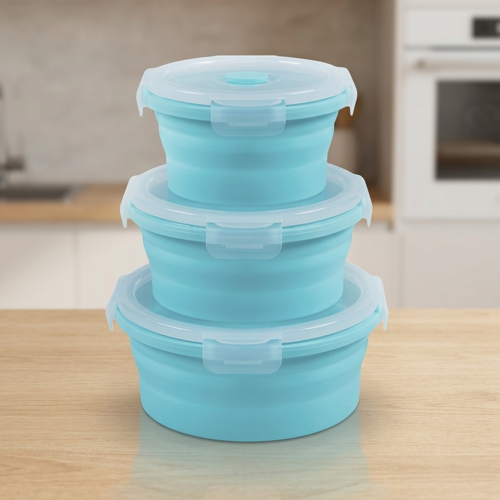 Elegant Lunch Boxes Collapsibl - Meal Prep For Office review and price