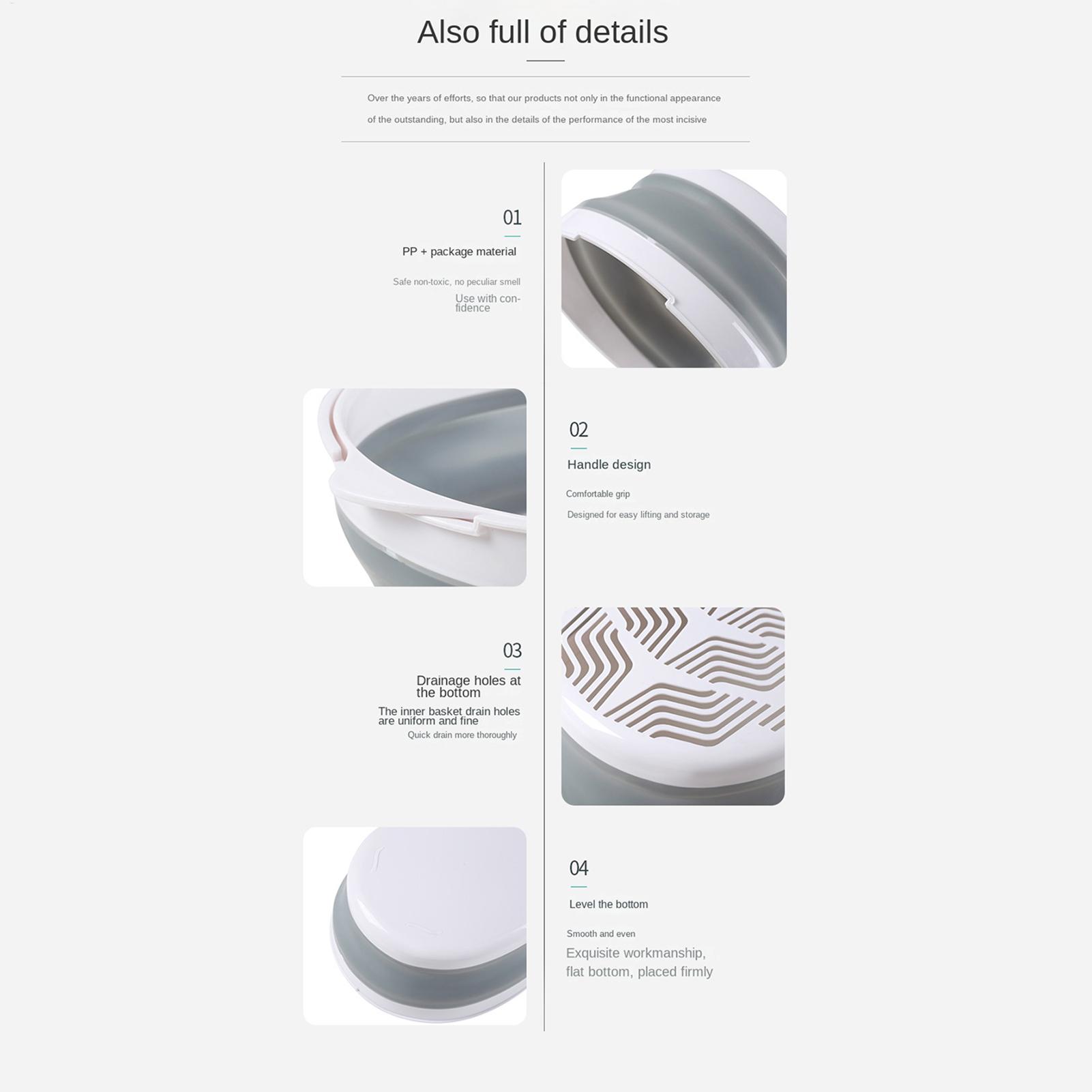 Foldable Strainer Double-Layer - Meal Prep For Office review and price