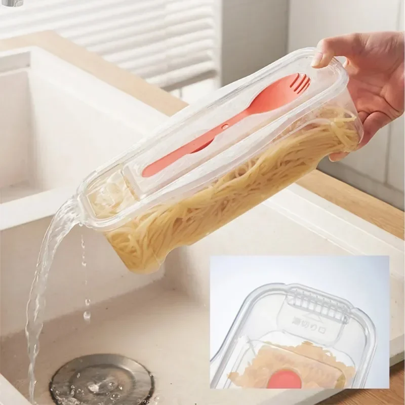 Microwave Pasta Cooking Box wi - Salad Container Jar review and price