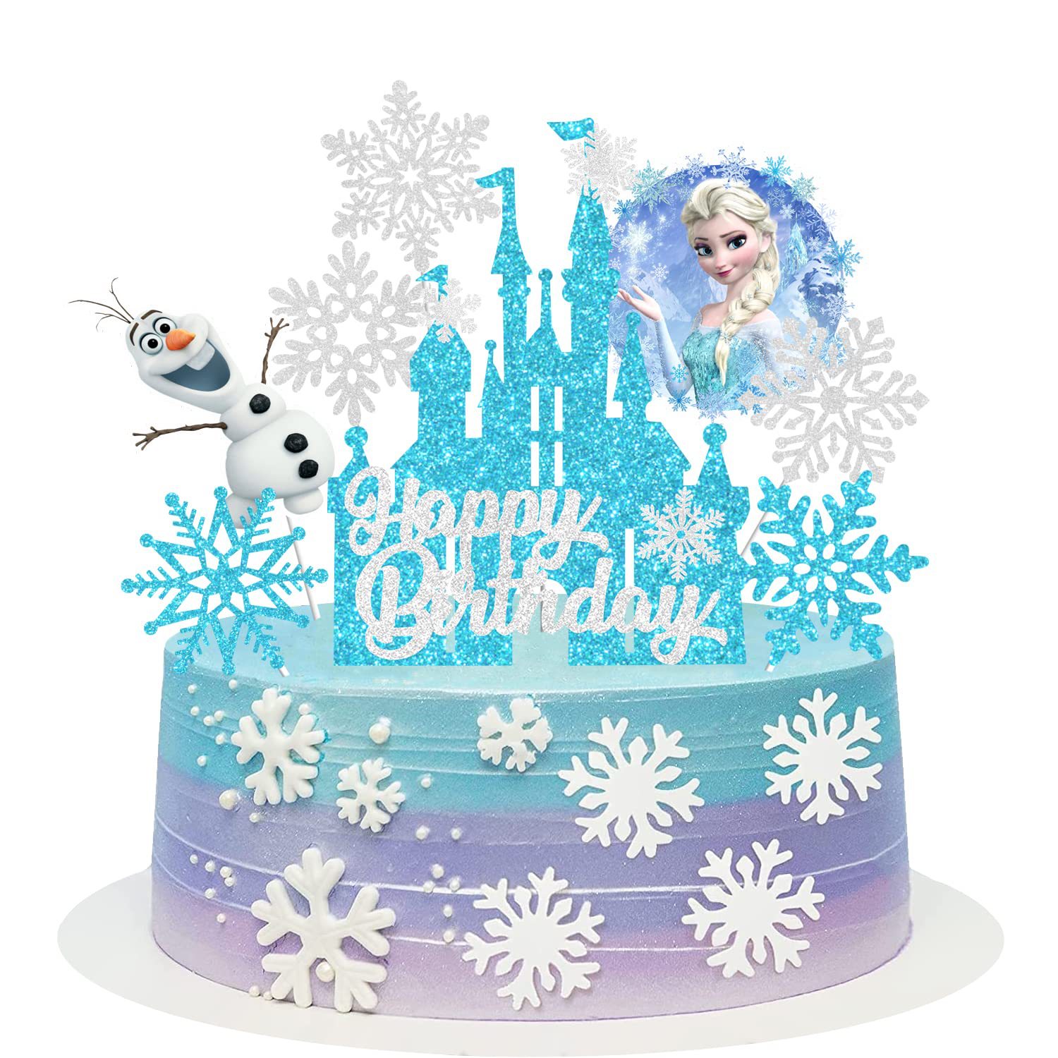 Frozen Elsa Princess Cake Topp - Meal Prep Frozen review and price
