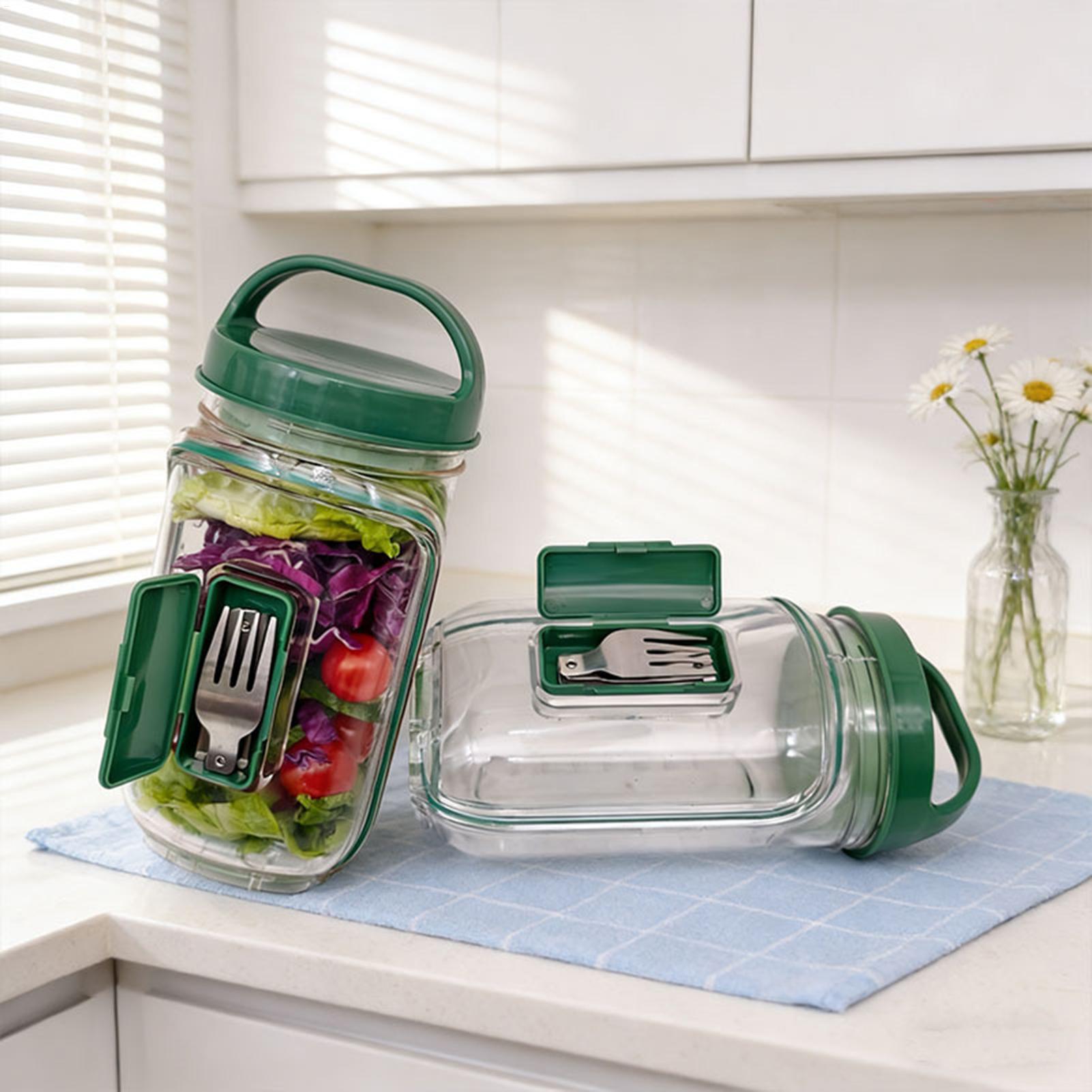 1000ml Leakproof Salad Contain - Meal Prep For Office review and price