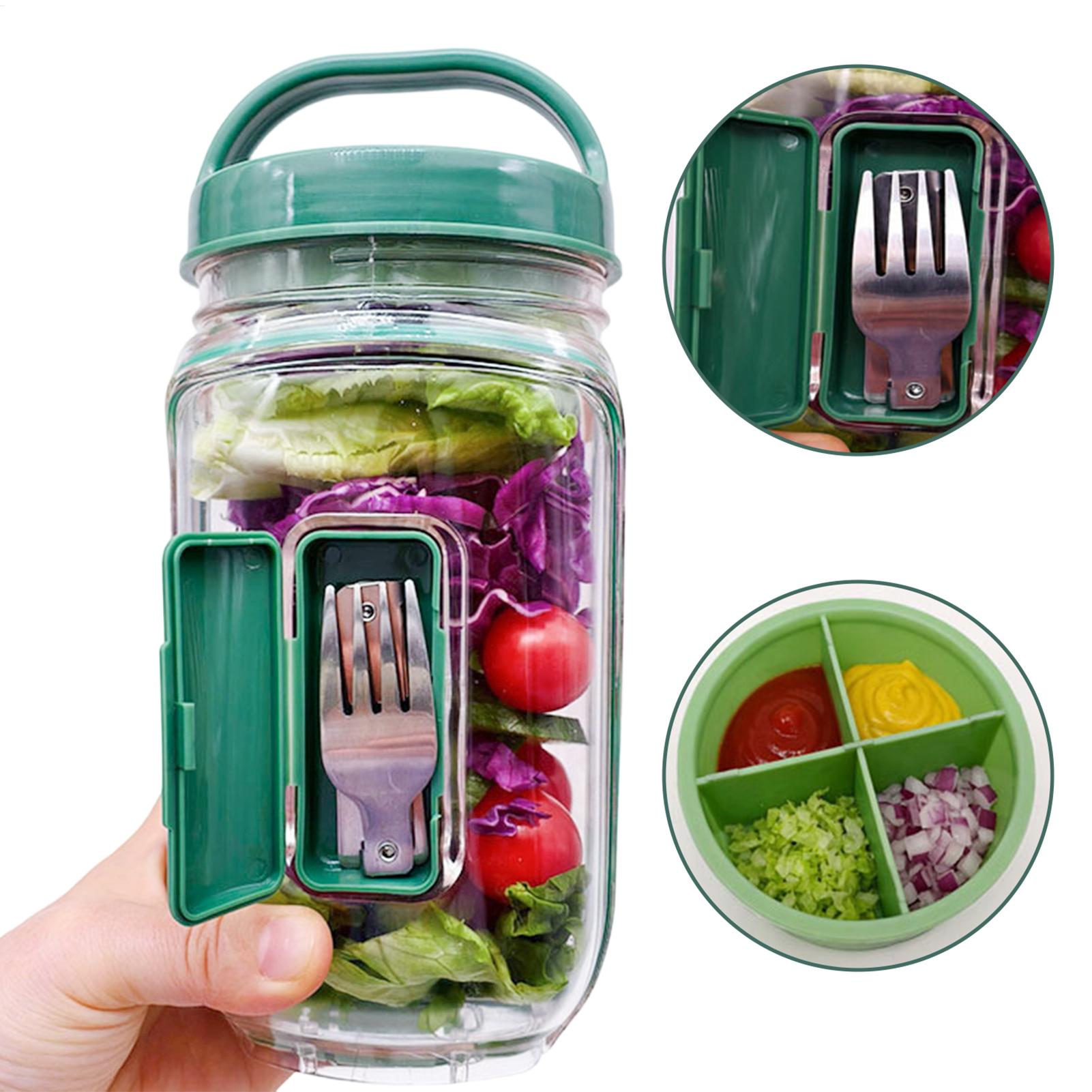1000ml Leakproof Salad Contain - Meal Prep For Office review and price