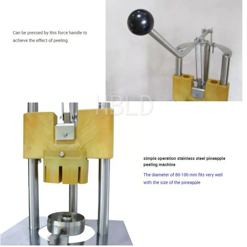 Manual Pineapple Peeling Machi - Pineapple Corer Slicer review and price
