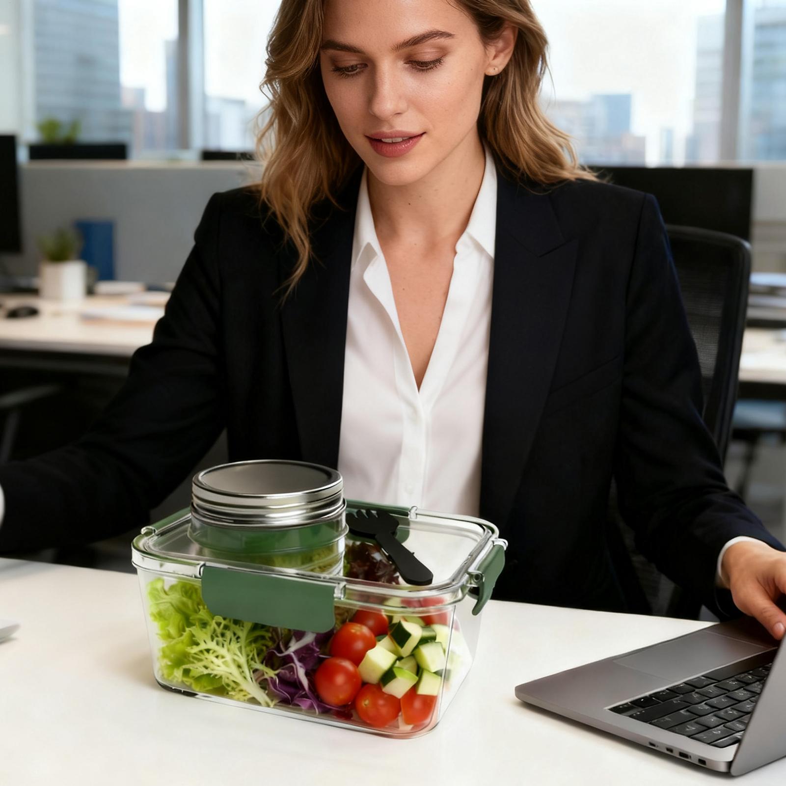 Salad Container 2.5 Oz Food St - Meal Prep For Office review and price