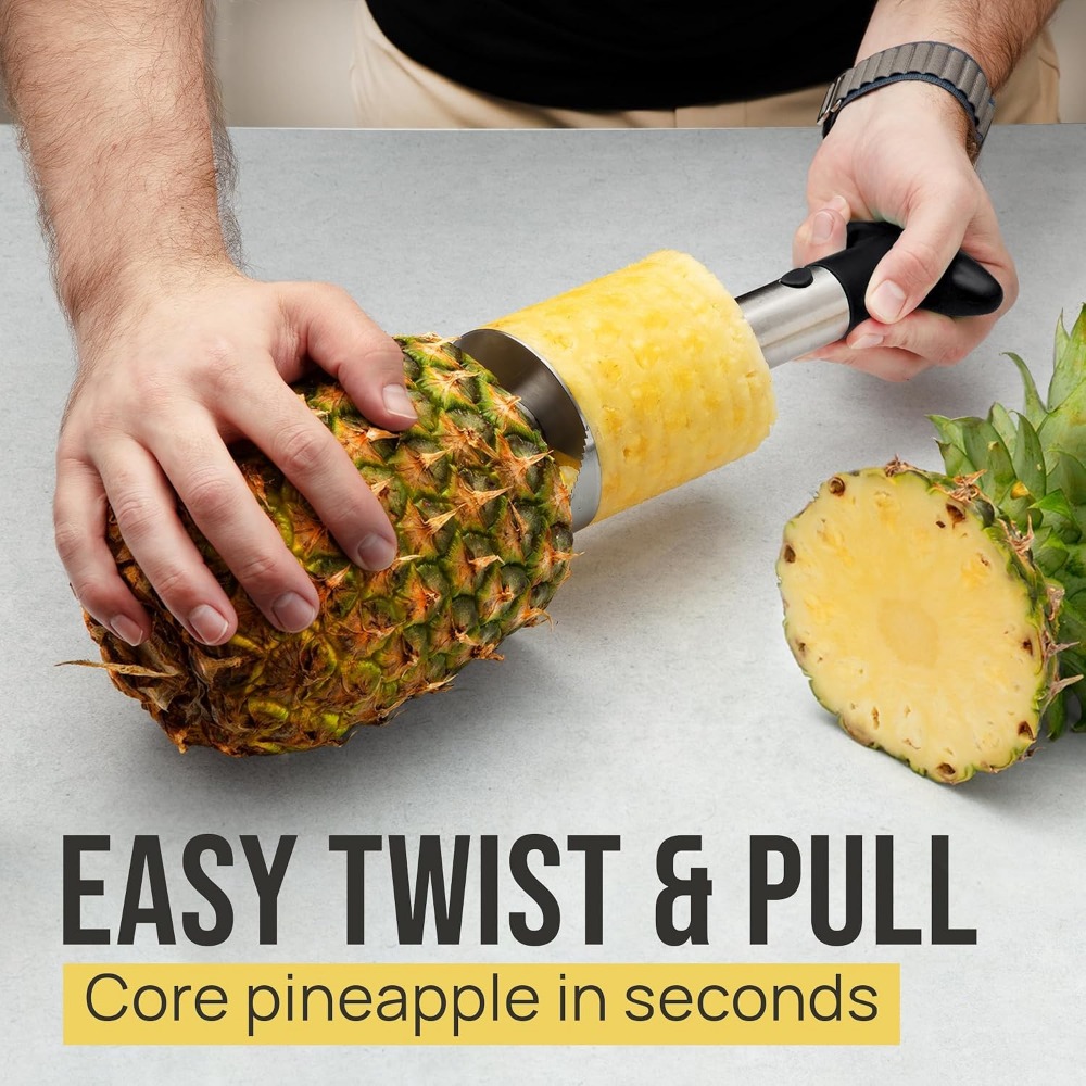 Stainless Steel Pineapple Core - Pineapple Corer Slicer review and price